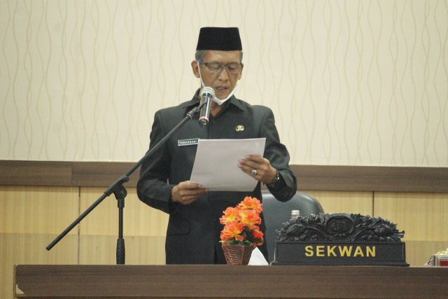 Sekretaris DPRD Muba Drs Thabrani Rizky