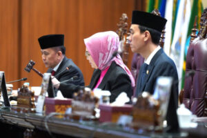 Suasana Rapat Paripurna LXXXIII DPRD Provinsi Sumsel Lanjutan 